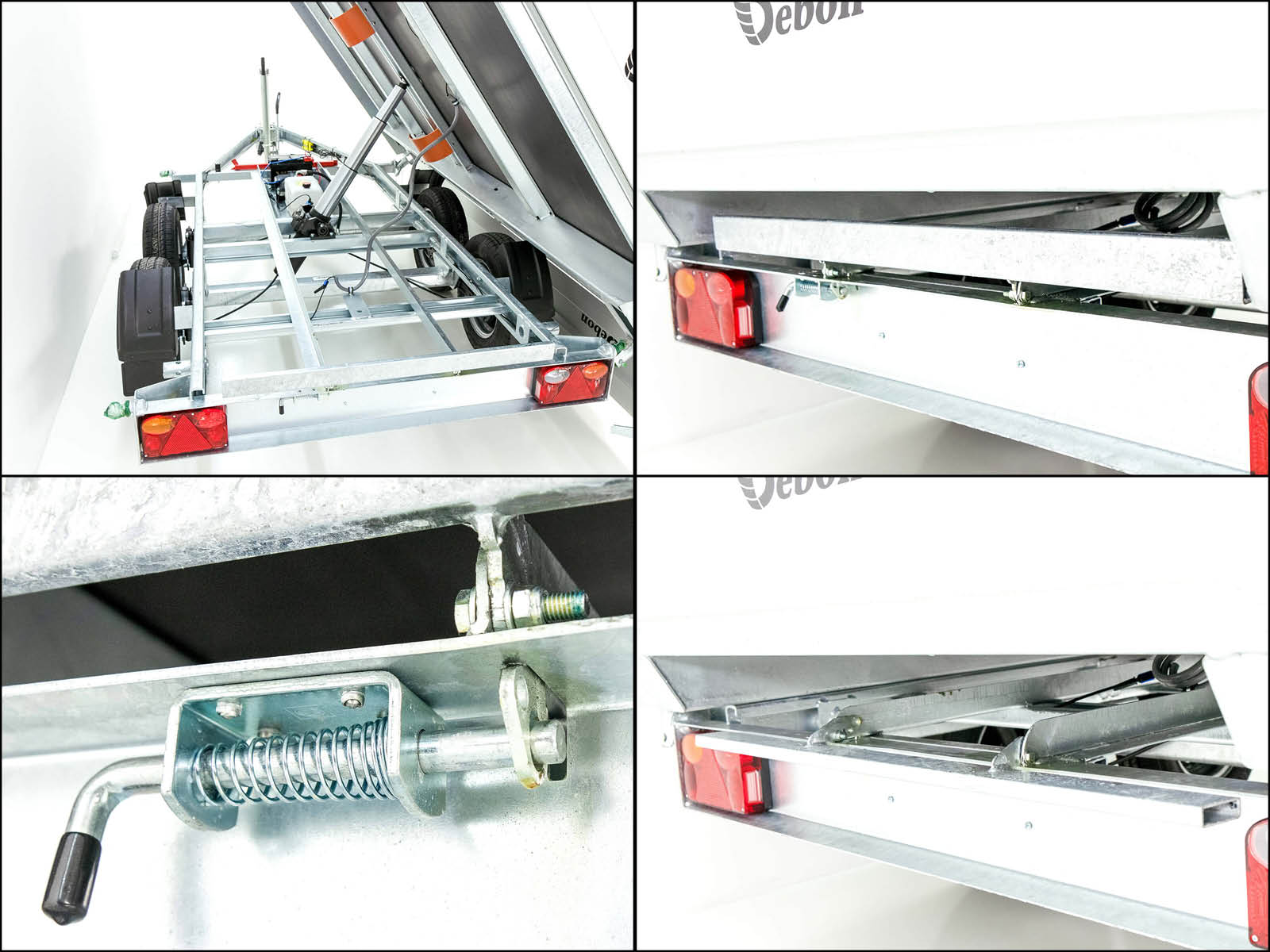 DEBON Dreiseitenkipper 180×306 2,6t – Elektropumpe – Bild 6