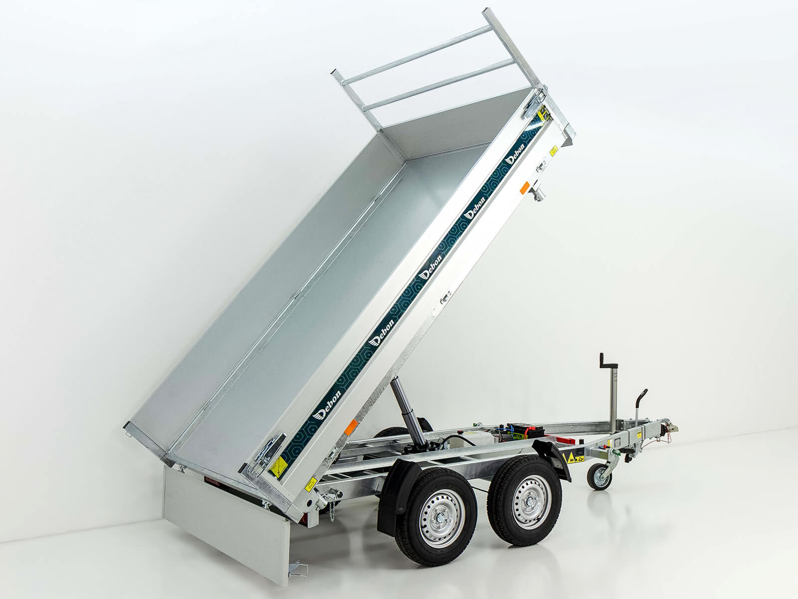DEBON Dreiseitenkipper 180×306 2,6t – Elektropumpe – Bild 13