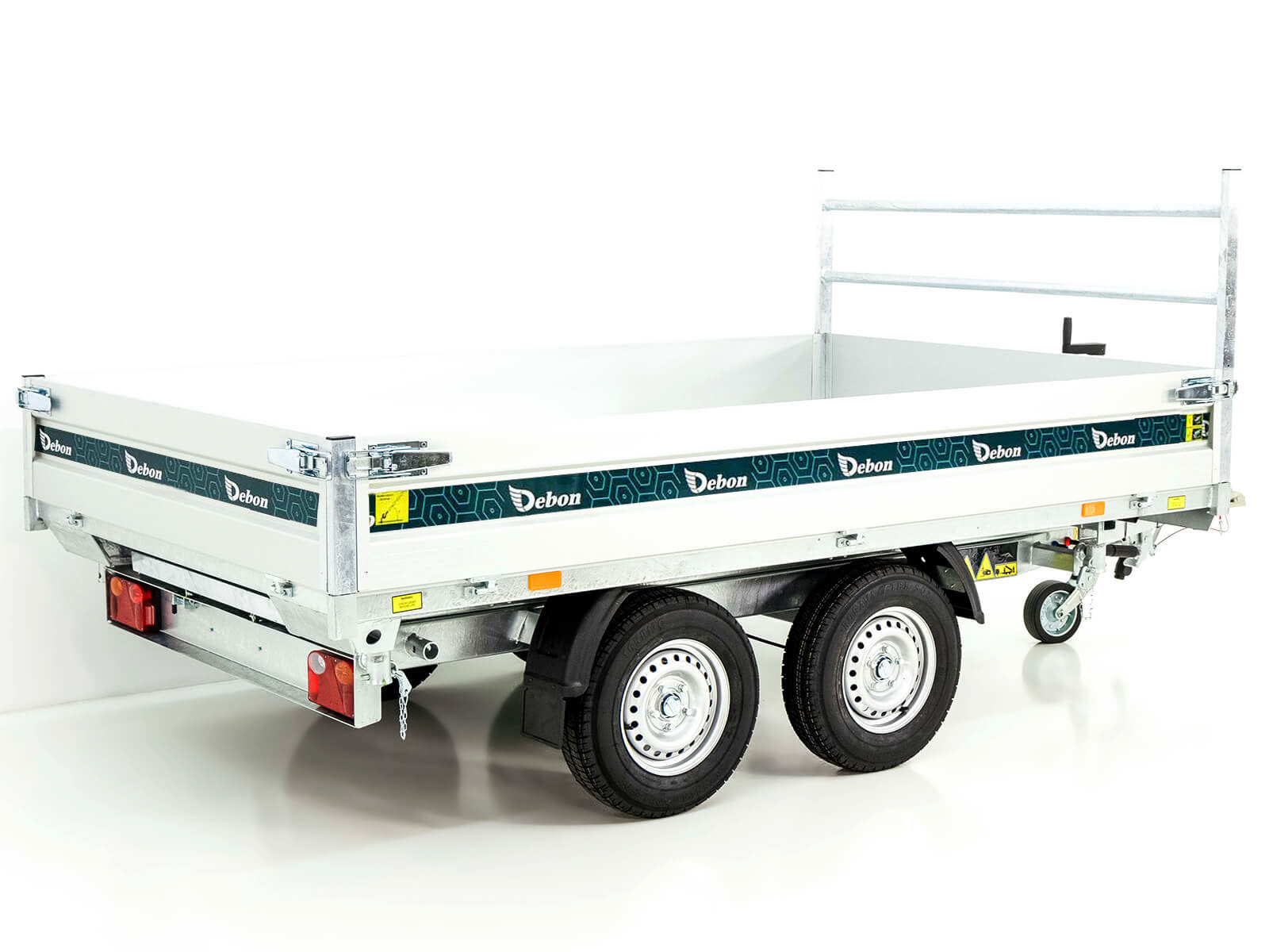 DEBON Dreiseitenkipper 180×306 2,6t – Elektropumpe – Bild 15
