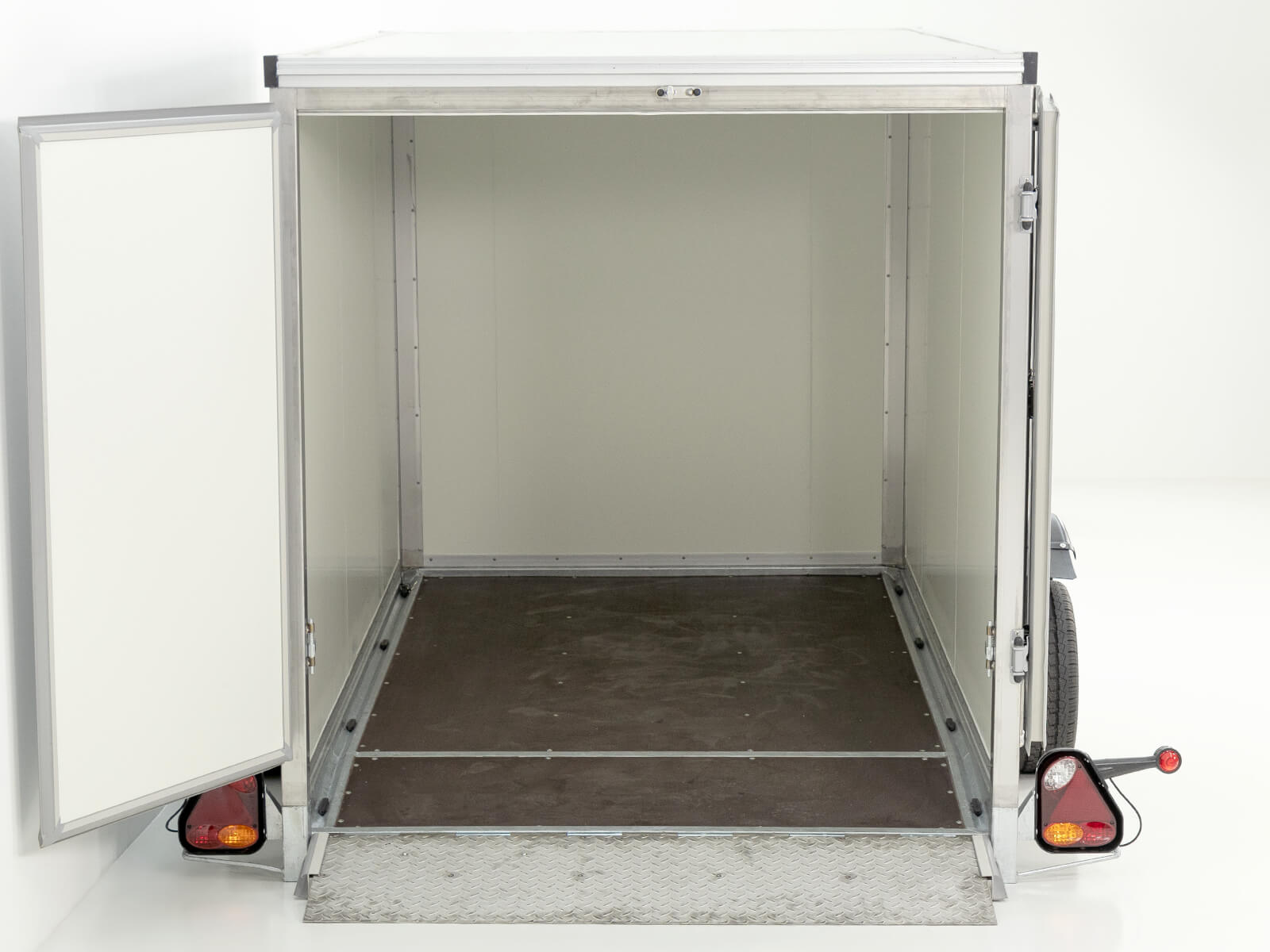 Vezeko Kofferanhänger Absenkbar 157x268cm – 1,5t ZGWZ · Höhe 164cm · Schwarz – Bild 15