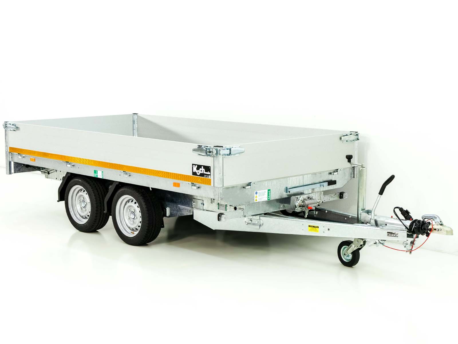 EDUARD Heckkipper 160x311cm 2,7t – E+Hand Pumpe