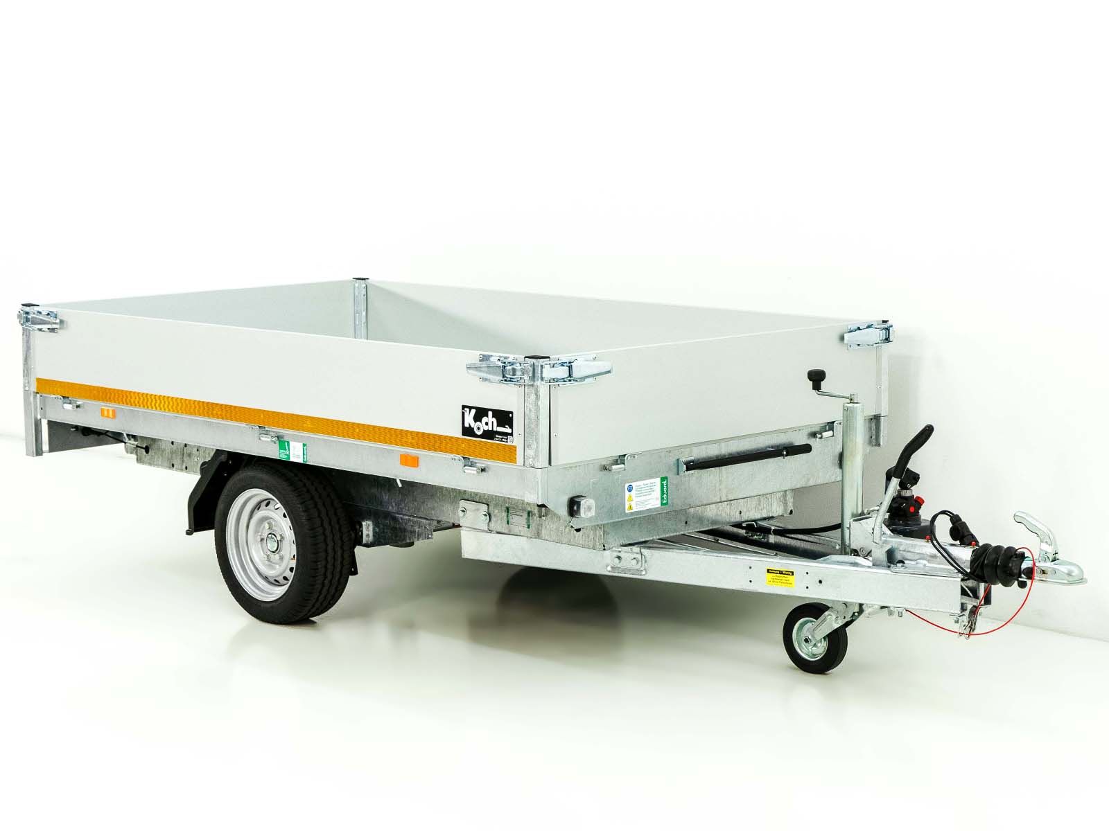 EDUARD Heckkipper 150x256cm 1,35t – Hand Pumpe