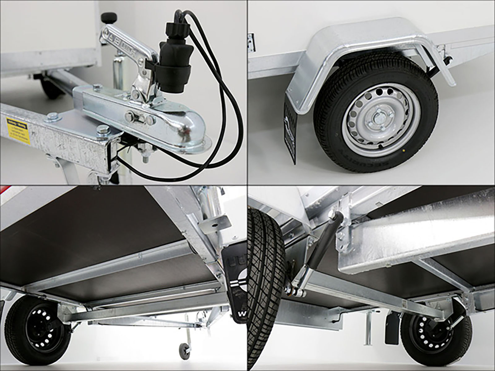 Blyss Kofferanhänger 135x248cm – 750kg ungebremst ZGWZ · Höhe 150cm – Bild 13