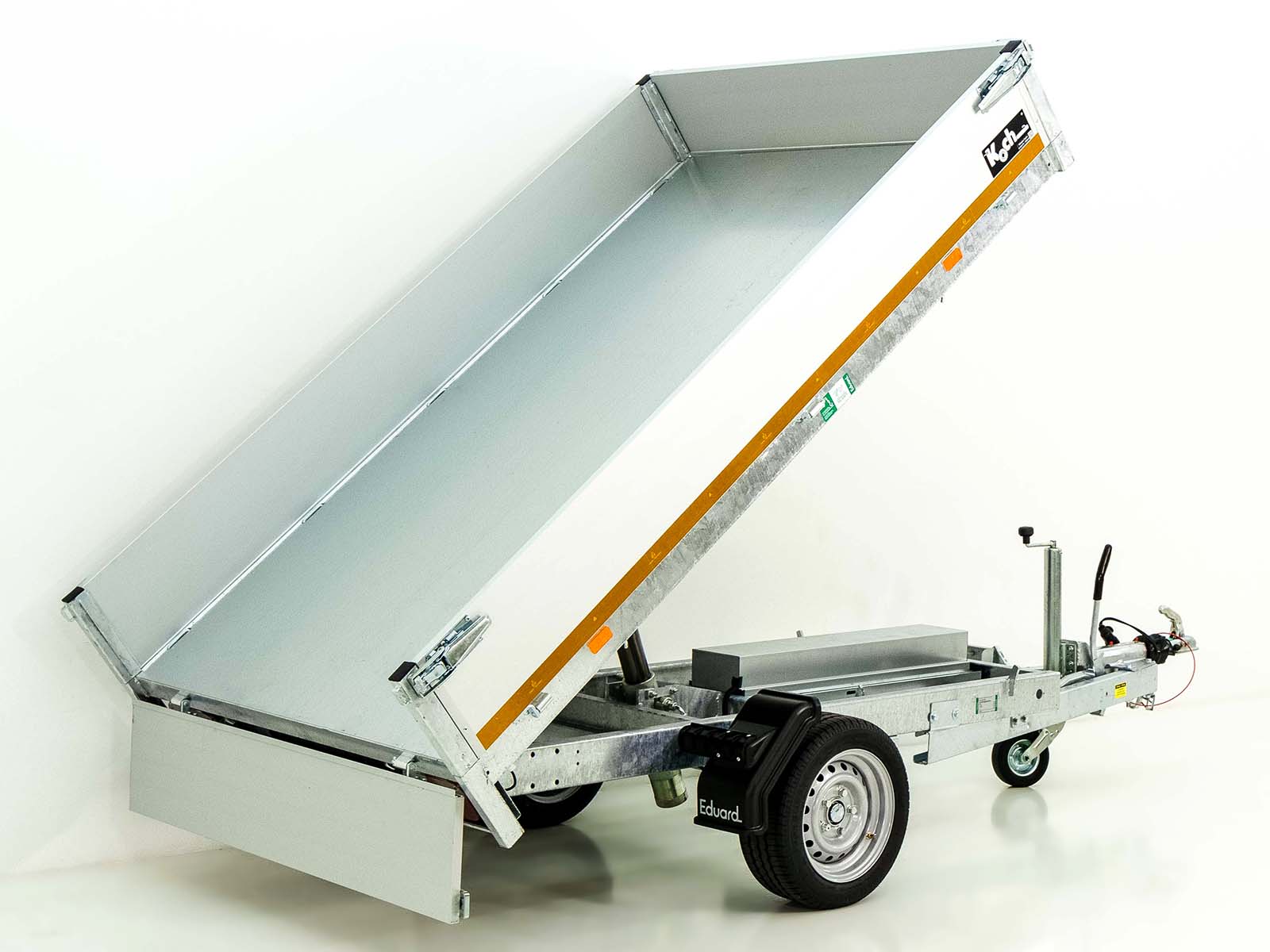 EDUARD Heckkipper 150x256cm 1,5t – E+Hand Pumpe – Bild 8
