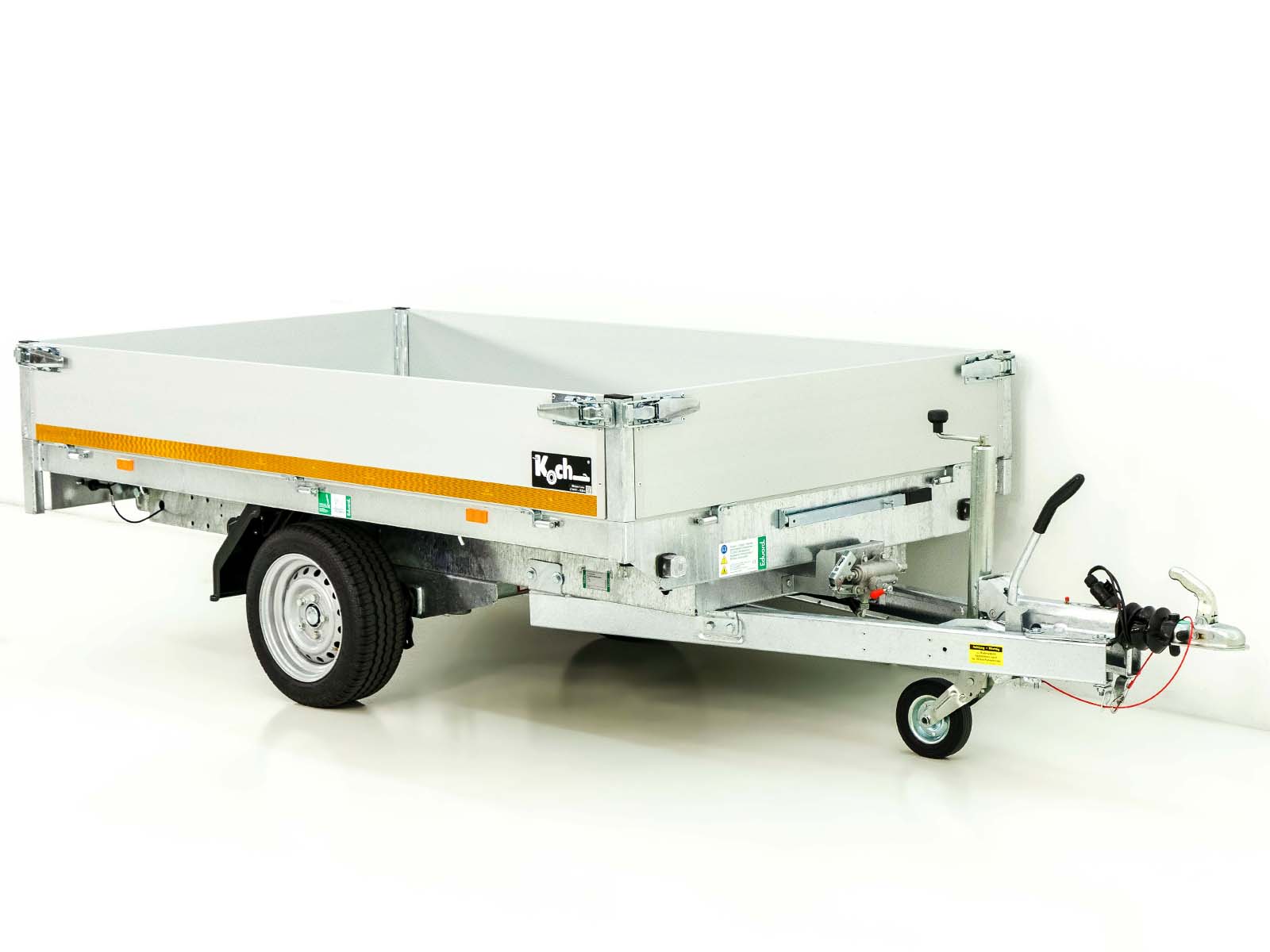 EDUARD Heckkipper 150x256cm 1,5t – E+Hand Pumpe