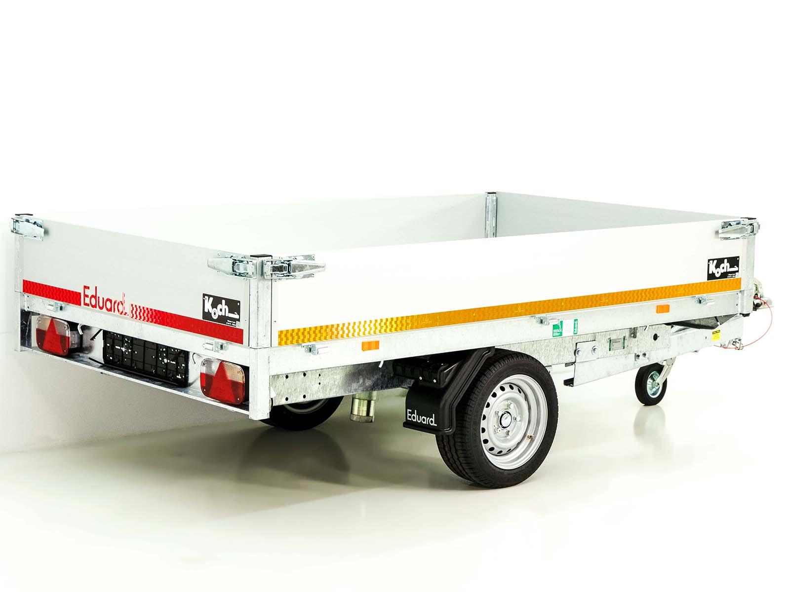 EDUARD Heckkipper 150x256cm 1,5t – E+Hand Pumpe – Bild 2