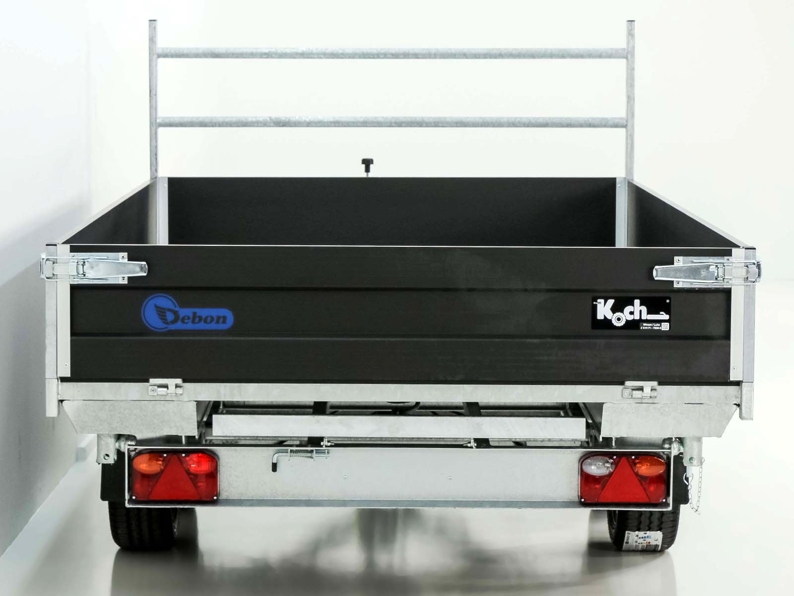 DEBON Dreiseitenkipper 180×324 3,5t – Sonderedition Schwarz – Bild 10