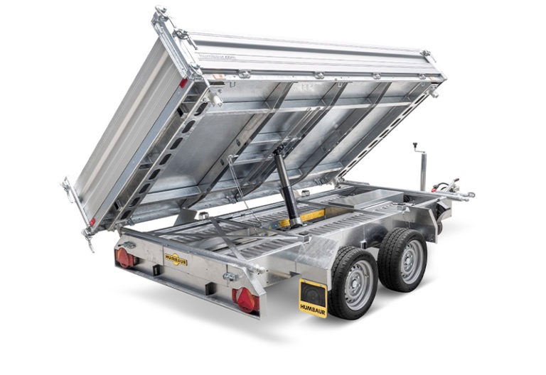 Dreiseitenkipper HTK 2000.27 von HUMBAUR &ndash; zweiachsig, 2000 kg