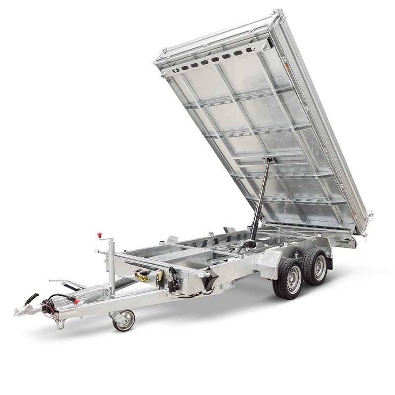 HUMBAUR Dreiseitenkipper HTK 2700.31 – Doppelachser, große Ladefläche, 2700 kg – Bild 4