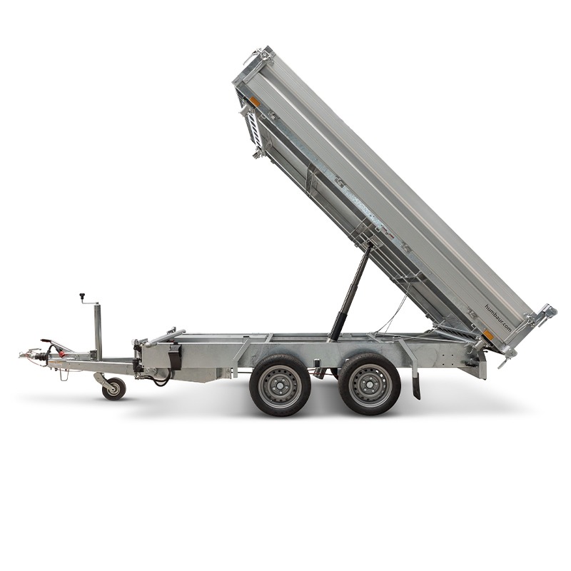 HUMBAUR Dreiseitenkipper HTK 2700.31 – Doppelachser, große Ladefläche, 2700 kg – Bild 3