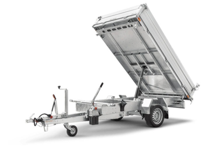 HUMBAUR Dreiseitenkipper HTK 1800.27 &ndash; Einachser, 1800 kg