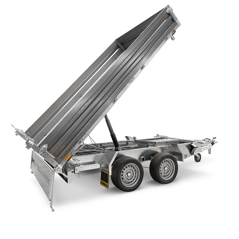 HUMBAUR Dreiseitenkipper HTK 2700.31 – Doppelachser, große Ladefläche, 2700 kg – Bild 2